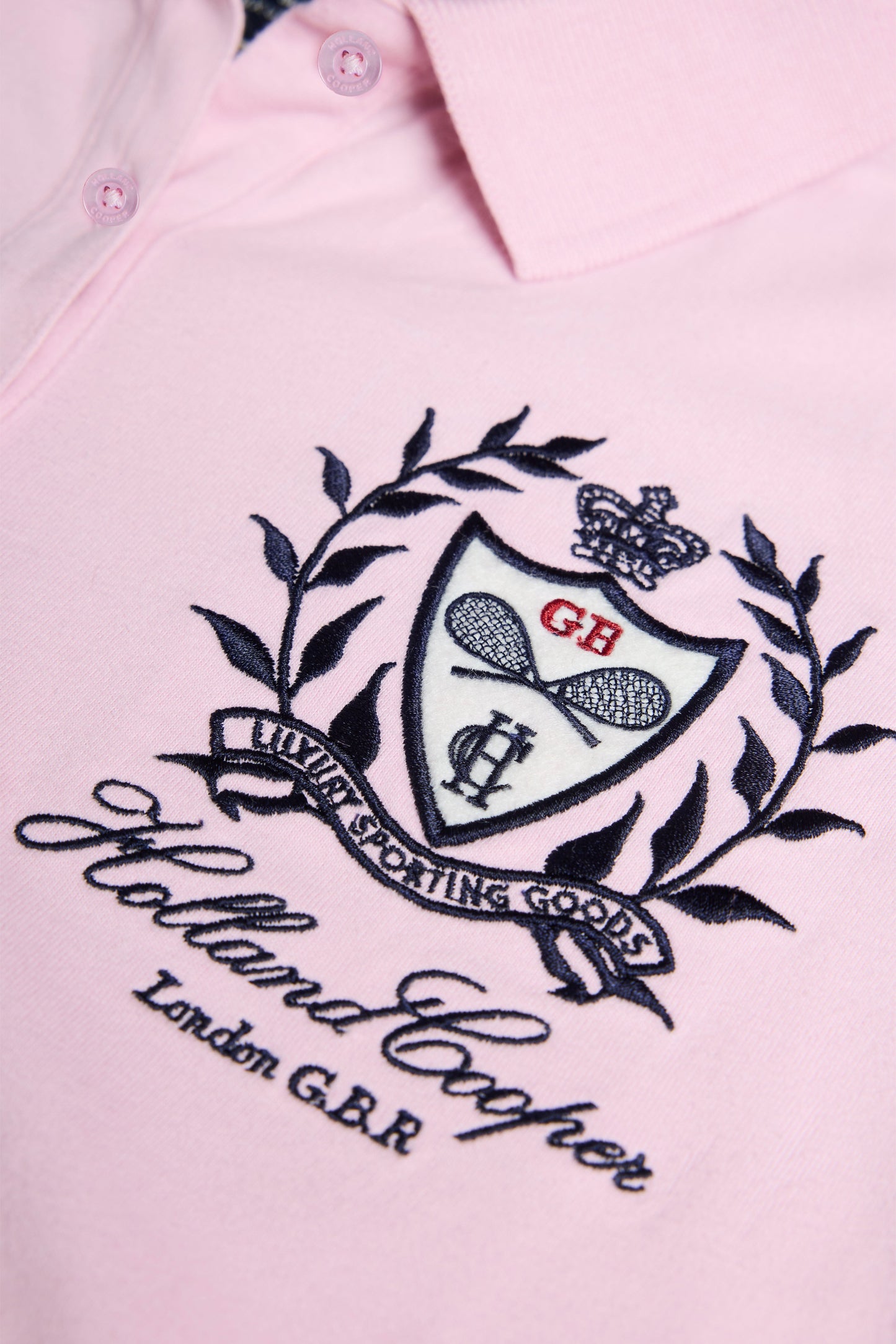 Heritage Short Sleeve Polo Shirt (Pink)