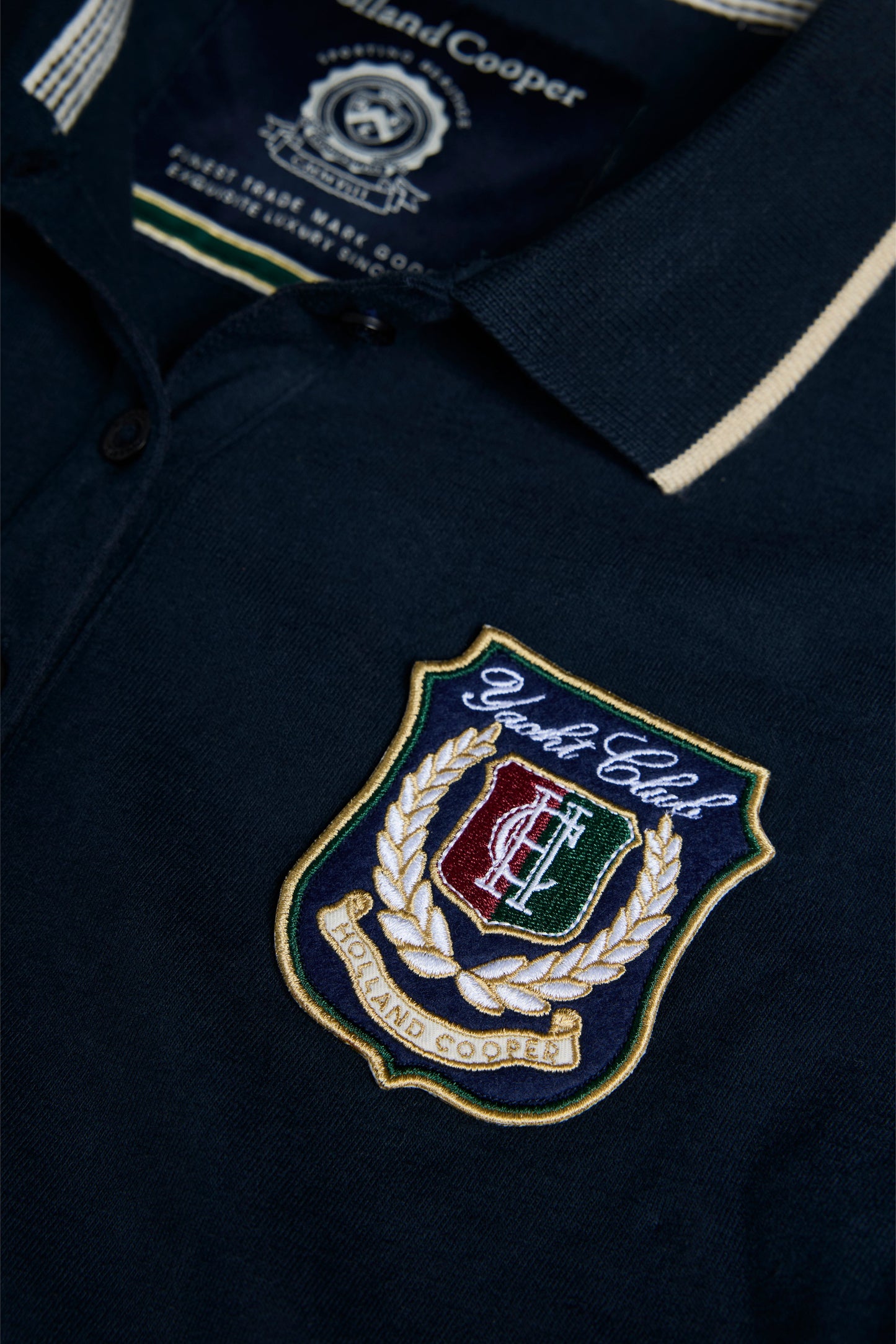 Heritage Short Sleeve Polo Shirt (Ink Navy)