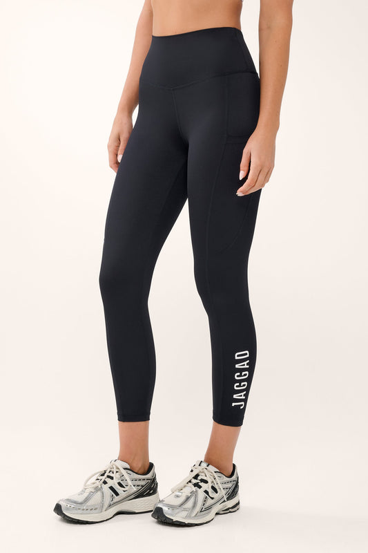 CLASSIC 7/8 HIGH WAIST POCKET LEGGING BLACK/WHITE