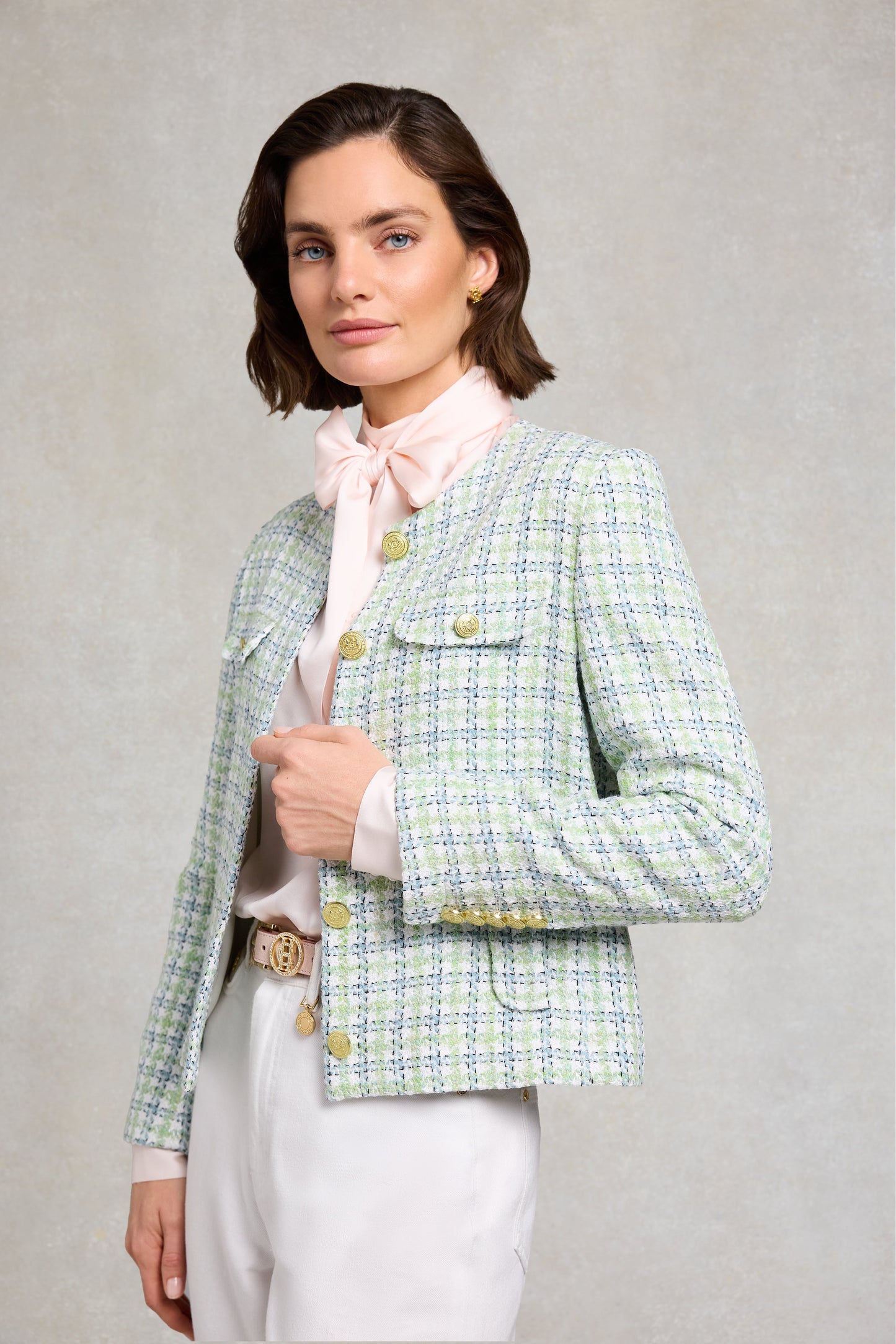 Chelsea Jacket (Darwin Green Boucle)