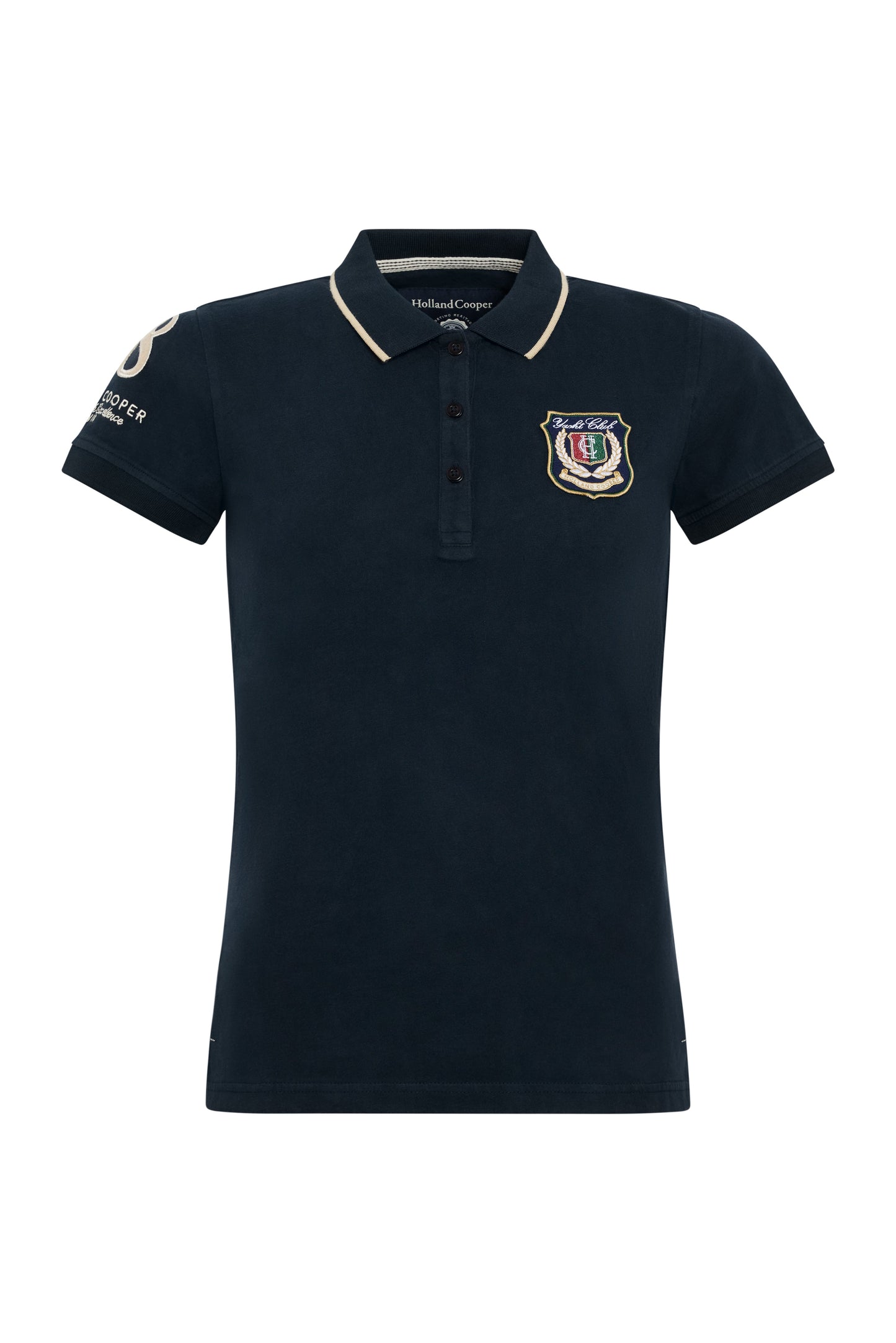 Heritage Short Sleeve Polo Shirt (Ink Navy)