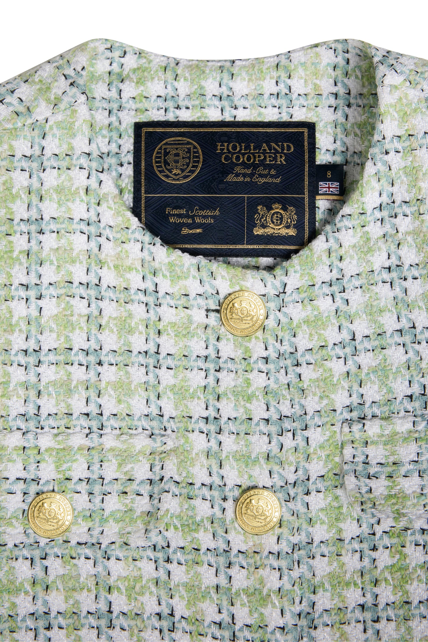Chelsea Jacket (Darwin Green Boucle)